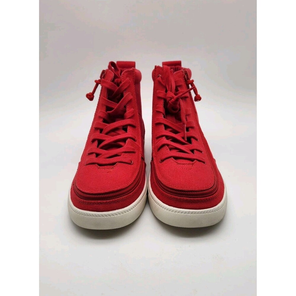 NEW BILLY Footwear Classic Lace High Canvas Red  SNEAKERS SHOES WOMENS Size 7.5M